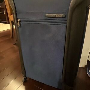 Tumi Navy and Black Rolling Travel Luggage